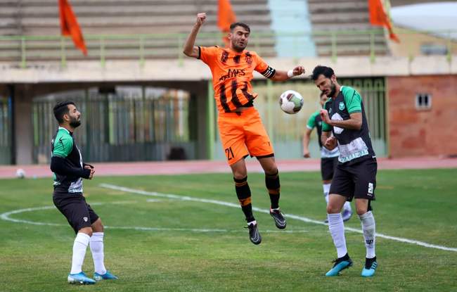 تصاویر/ دیدار مس کرمان و خیبر خرم آباد