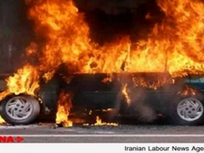 انفجار یک خودروی بمب‌گذاری شده در سوریه