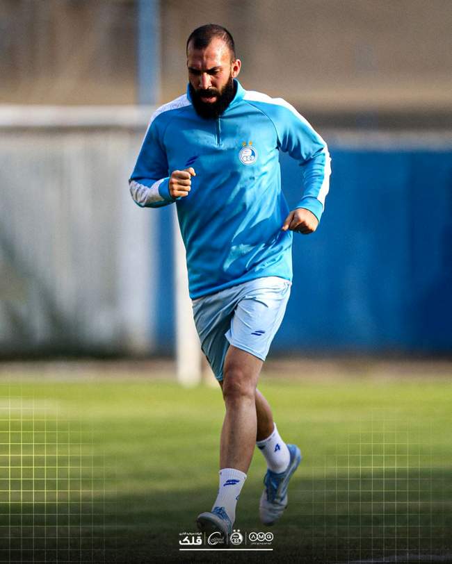 گزارش تصویری تمرین امروز تیم فوتبال استقلال