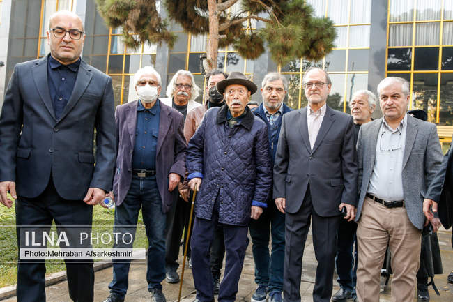 مراسم تشییع پیکر هادی مرزبان