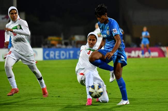 گزارش تصویری دیدار تیم ملی بانوان ایران و هندوستان