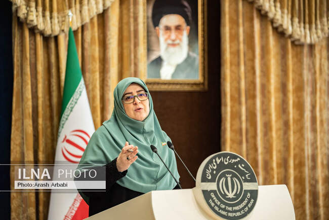  فاطمه مهاجرانی- سخنگوی دولت