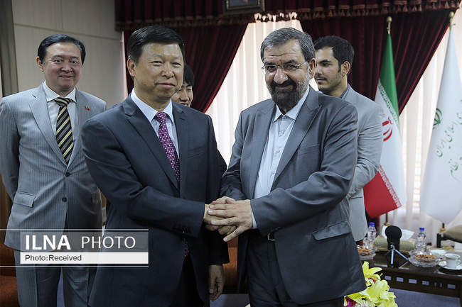 دیدار وزیر بین‌الملل حزب حاکم چین با دبیر مجمع تشخیص مصلحت نظام