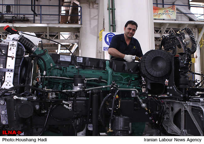 رونمایی و افتتاح خط تولید نسل جدید کامیون های ولوو