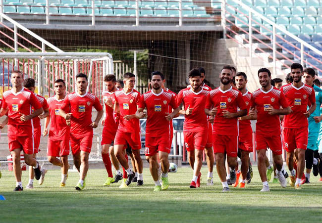 گزارش تصویری تمرین پرسپولیس زیر نظر کالدرون