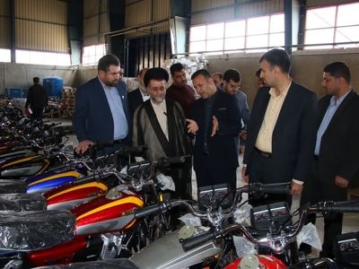 بزرگترین سایت مونتاژ و تولید موتورسیکلت در شیراز افتتاح شد
