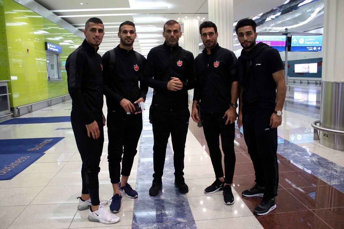 برنامه تمرینی پرسپولیس در توکیو