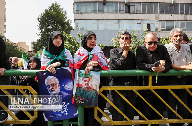 مراسم تشییع شهدای اقتدار - تهران / 4