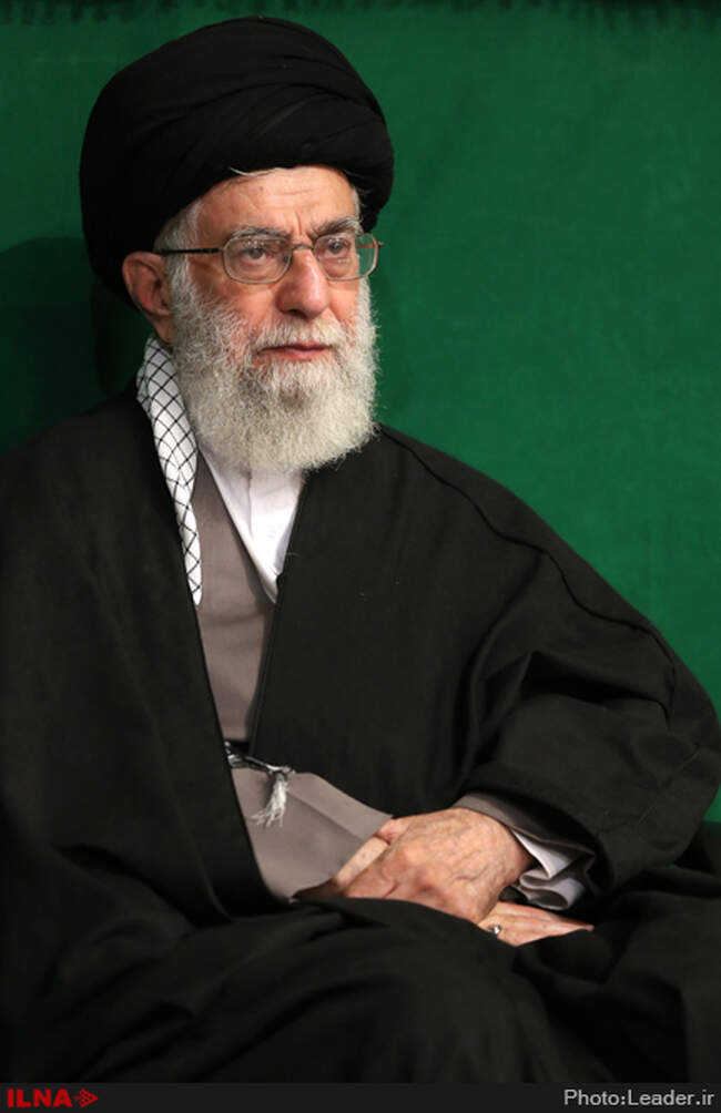 عزاداری اربعین حسینی در حضور رهبر انقلاب
