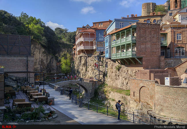 حمام های سولفور شهر تفلیس پایتخت گرجستان