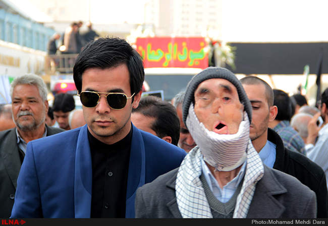 مراسم تشییع پیکر جان باختگان حادثه منا در مشهد مقدس