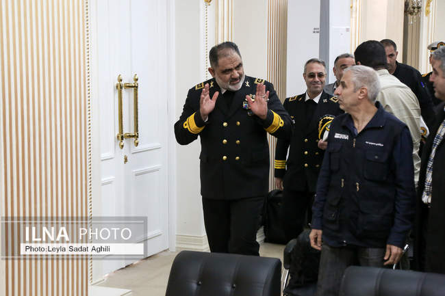 نشست خبری فرمانده نیروی دریایی ارتش