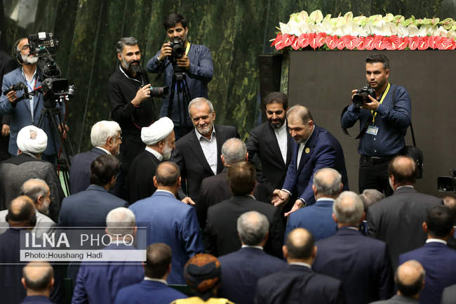 مراسم تحلیف مسعود پزشکیان رئیس جمهور/ 1