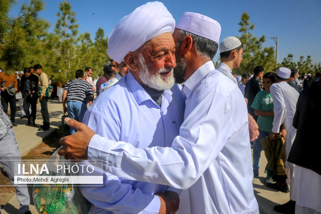 نماز عید سعید فطر اهل سنت در مشهد