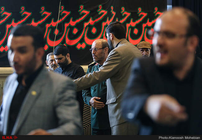 مراسم ترحیم پدر سردار سلیمانی