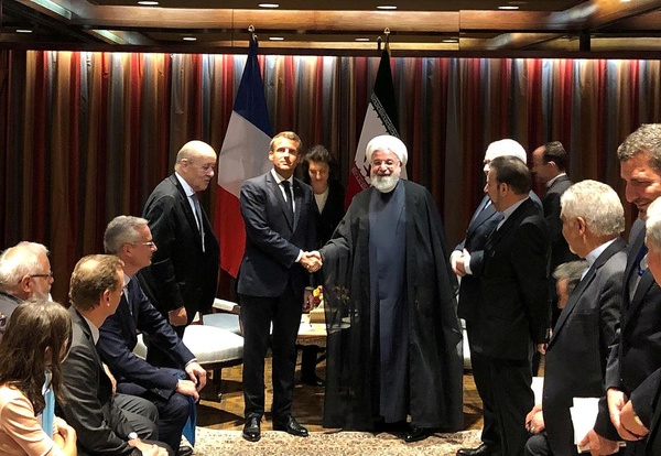Iran, France presidents reaffirm de-escalation in Middle East