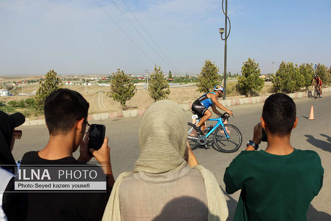 مسابقات ترای اتلون قهرمانی کشور در تبریز