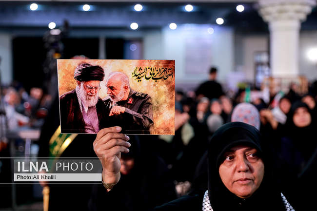 گرامیداشت اولین سالگرد شهادت سپهبد پاسدار حسین سلامی