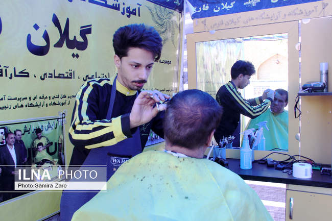 افتتاح نمایشگاه کارآفرینان برتر فارس 