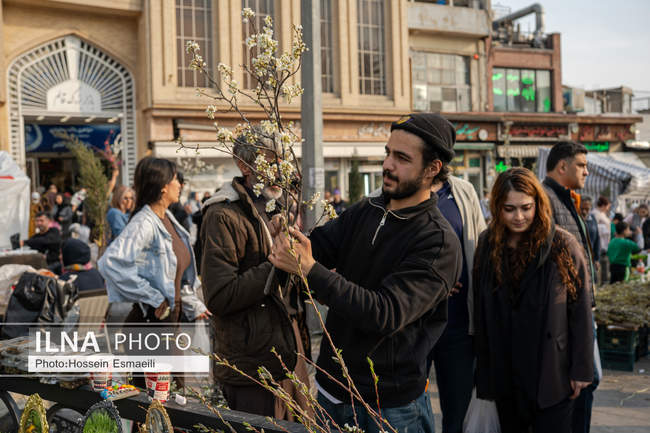 بازار تجریش در روزهای آخر اسفند - تهران