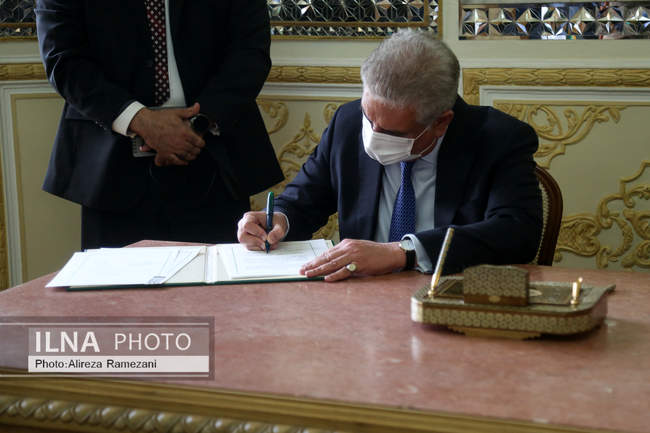 دیدار وزیر امور خارجه پاکستان با محمد جواد ظریف