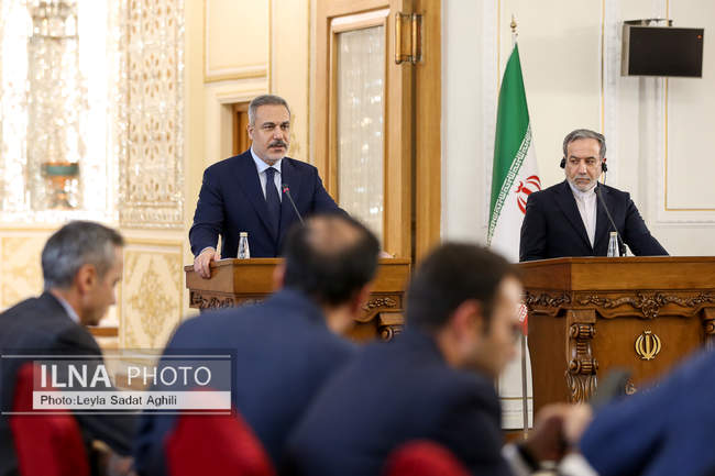 دیدار وزرای امور خارجه ایران و ترکیه