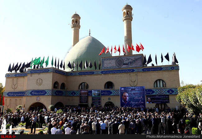 مراسم تشییع خبرنگار شبکه خبر
