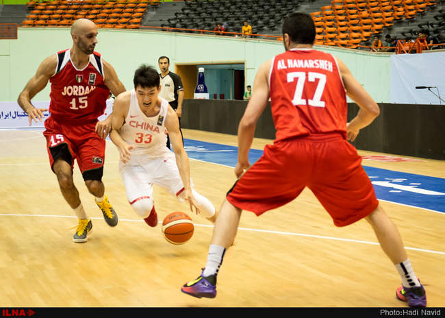مسابقات بسکتبال آسیا چلنچ /چین - اردن