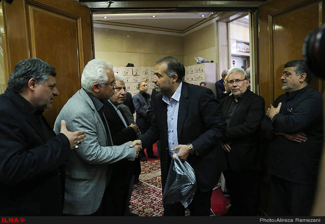 مراسم ترحیم حاج سید رضا نیری 