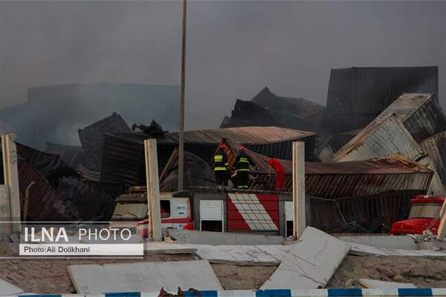 حادثه بندر شهید رجایی بندرعباس - 14
