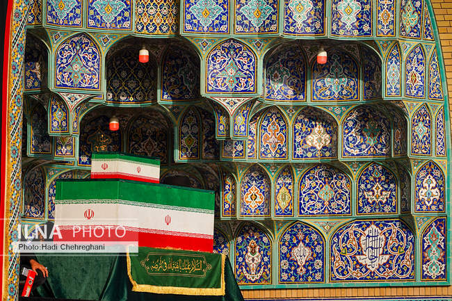 تشییع پیکر مطهر رهبر شهید انقلاب در قم