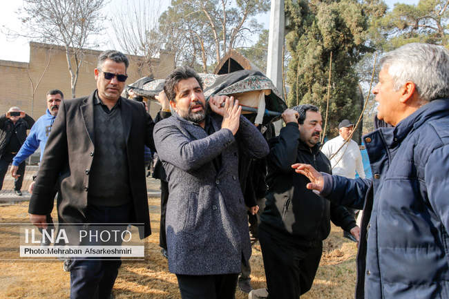 مراسم تشییع پیکر «سعید پیردوست»