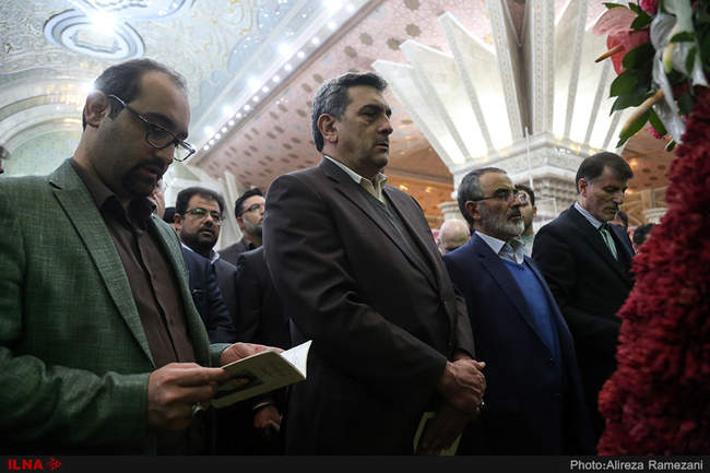 تجدید میثاق شهردار جدید تهران با آرمان های امام راحل و شهدا
