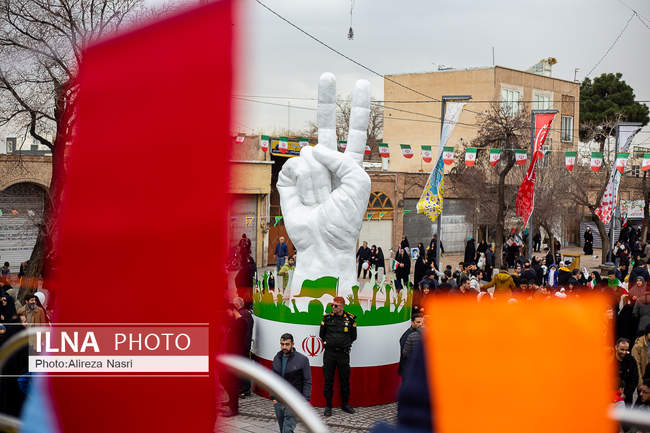 مراسم راهپیمایی ۲۲بهمن - قزوین