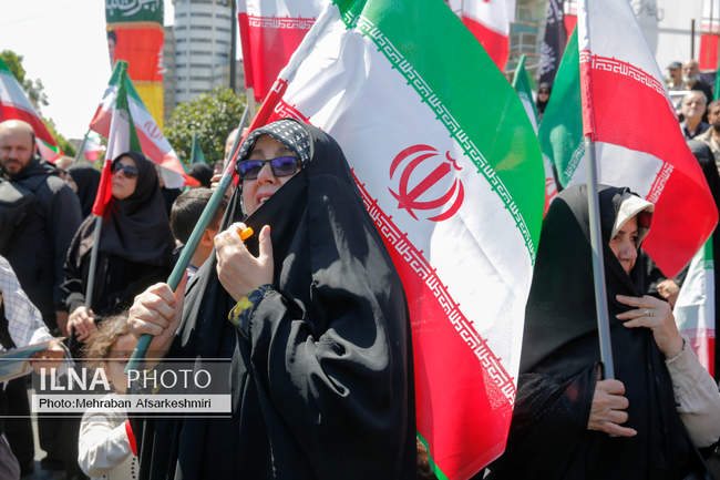 مراسم اربعین رهبر شهید انقلاب در تهران / 1