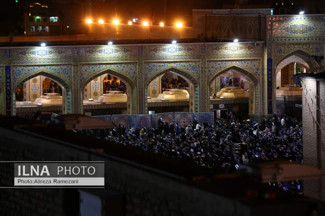 مراسم احیای شب بیست و سوم ماه مبارک رمضان در حرم مطهر رضوی