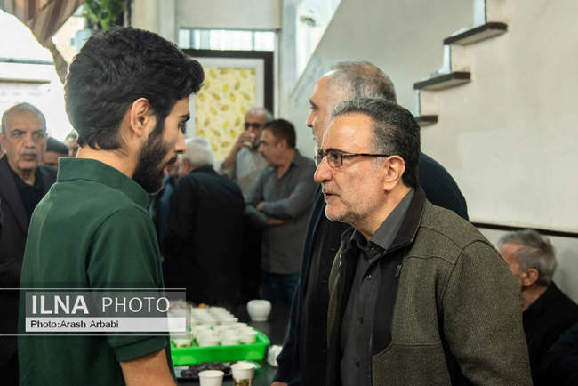 مراسم تشییع محمد تاجزاده 