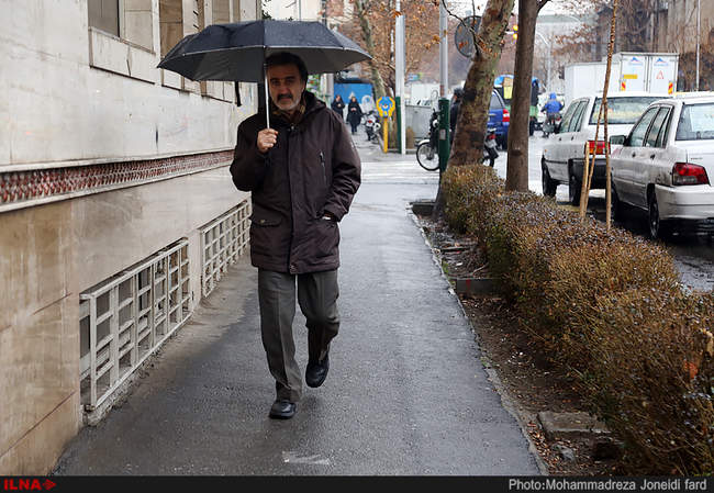 یک روز بارانی در تهران 