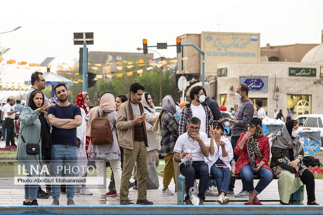 گردشگران نوروزی در مجموعه تاریخی امیرچقماق