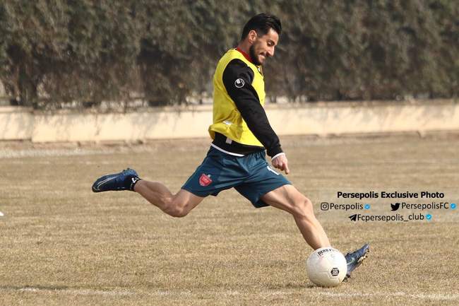 گزارش تصویری: سرخ‌پوشان بعد از دربی در تمرینات حاضر شدند