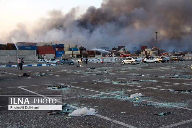 حادثه در بندر شهید رجایی بندرعباس