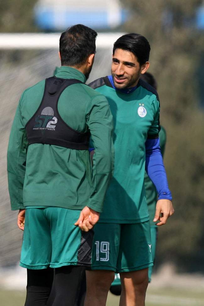 گزارش تصویری تمرین امروز استقلال