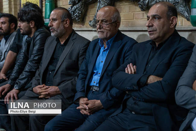 بزرگان کشتی جهان در آئین یادبود 