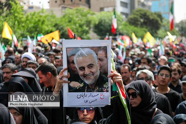  مراسم تشییع شهدای اقتدار - تهران / 4