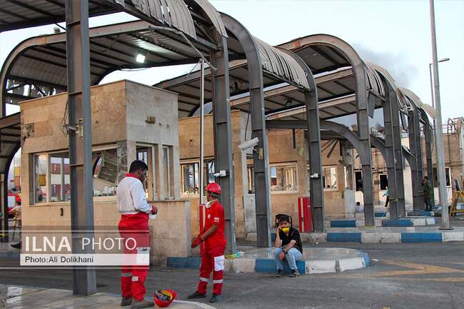 حادثه بندر شهید رجایی بندرعباس - 11