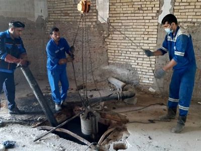 طلب مزدی ۴۰۰ کارگر تلمبه‌چی آبفای اهواز از پیمانکار سابق