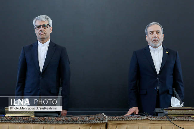 نشست وزیر امور خارجه با سفرا و روسای نمایندگی‌های خارجی مقیم تهران