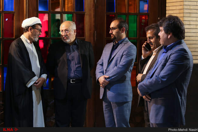 مراسم ترحیم پدر اسماعیل گرامی‌مقدم
