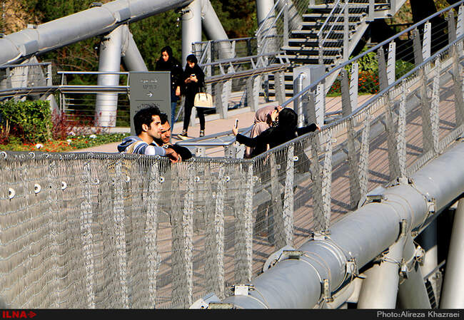 تهران پس از باران