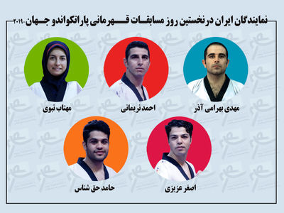 نتایج هوگوپوشان ایران در نخستین روز از مسابقات جهانی